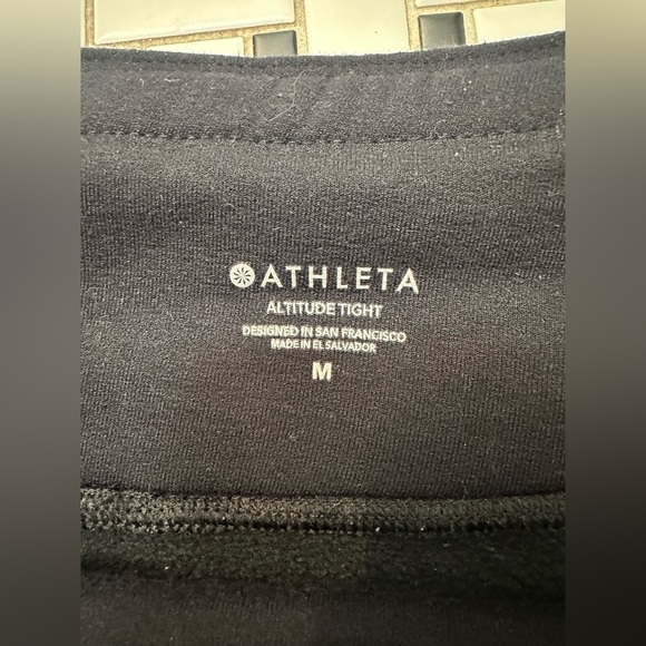 Athleta Classic Black Leggings - Picture 3 of 7